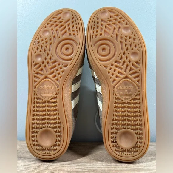 Adidas Handball Spezial Sneakers Earth Strata Off White Gum 9.5 - Picture 11 of 11